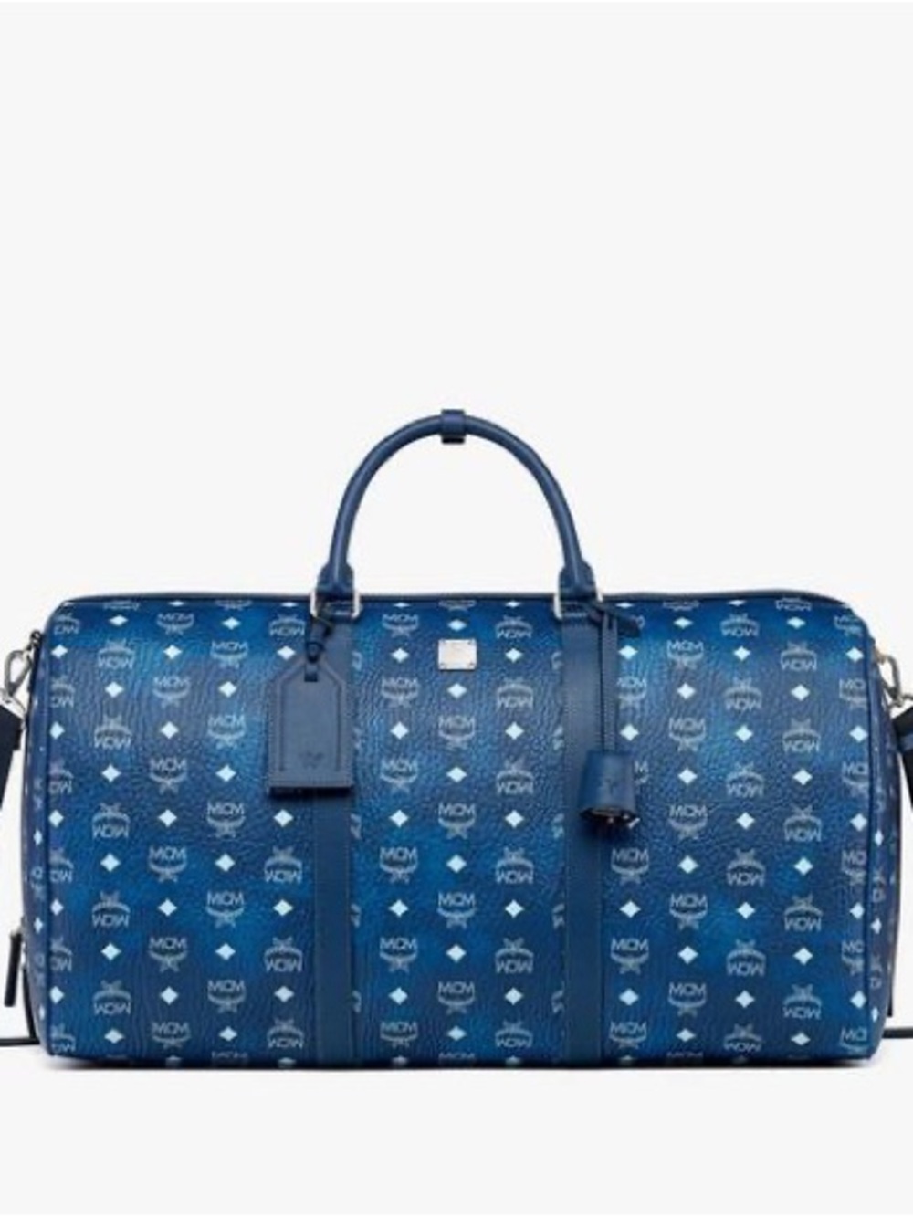MCM Cognac Visetos Travel Weekender Bag - Picture 11 of 11